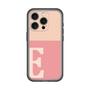 Slim Protection Premium Case［ オリジナル - initial two tone - E pink ］