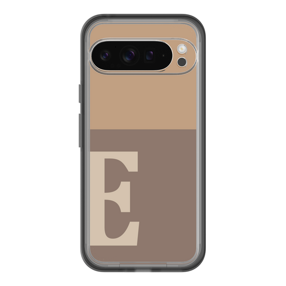 Slim Protection Premium Case［ オリジナル - initial two tone - E brown ］