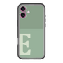Slim Protection Premium Case［ オリジナル - initial two tone - E green ］
