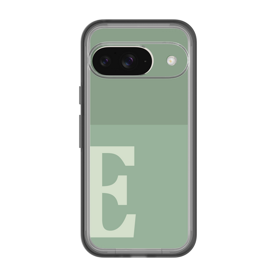 Slim Protection Premium Case［ オリジナル - initial two tone - E green ］