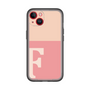 Slim Protection Premium Case［ オリジナル - initial two tone - F pink ］