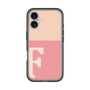 Slim Protection Premium Case［ オリジナル - initial two tone - F pink ］