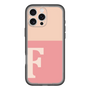 Slim Protection Premium Case［ オリジナル - initial two tone - F pink ］