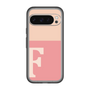 Slim Protection Premium Case［ オリジナル - initial two tone - F pink ］