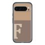 Slim Protection Premium Case［ オリジナル - initial two tone - F brown ］
