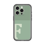 Slim Protection Premium Case［ オリジナル - initial two tone - F green ］