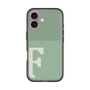 Slim Protection Premium Case［ オリジナル - initial two tone - F green ］