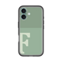 Slim Protection Premium Case［ オリジナル - initial two tone - F green ］