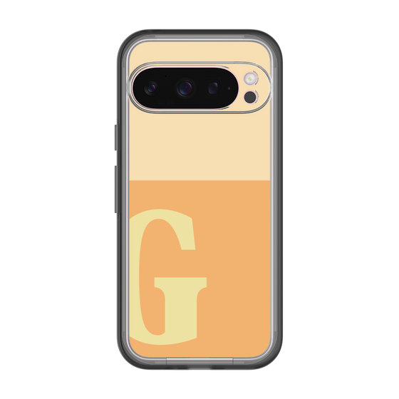 Slim Protection Premium Case［ オリジナル - initial two tone - G orange ］
