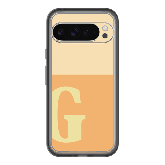 Slim Protection Premium Case［ オリジナル - initial two tone - G orange ］