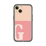 Slim Protection Premium Case［ オリジナル - initial two tone - G pink ］