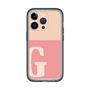 Slim Protection Premium Case［ オリジナル - initial two tone - G pink ］