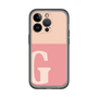 Slim Protection Premium Case［ オリジナル - initial two tone - G pink ］