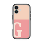 Slim Protection Premium Case［ オリジナル - initial two tone - G pink ］