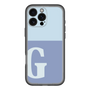 Slim Protection Premium Case［ オリジナル - initial two tone - G blue ］