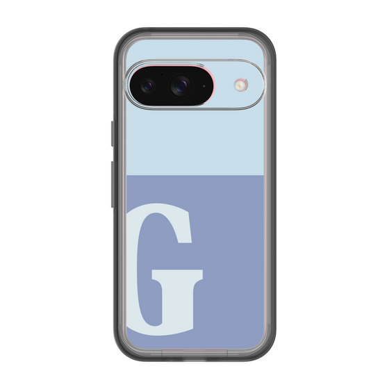 Slim Protection Premium Case［ オリジナル - initial two tone - G blue ］