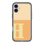 Slim Protection Premium Case［ オリジナル - initial two tone - H orange ］