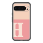 Slim Protection Premium Case［ オリジナル - initial two tone - H pink ］