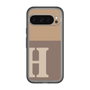 Slim Protection Premium Case［ オリジナル - initial two tone - H brown ］