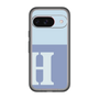 Slim Protection Premium Case［ オリジナル - initial two tone - H blue ］