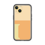 Slim Protection Premium Case［ オリジナル - initial two tone - I orange ］