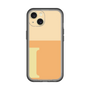 Slim Protection Premium Case［ オリジナル - initial two tone - I orange ］