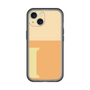 Slim Protection Premium Case［ オリジナル - initial two tone - I orange ］