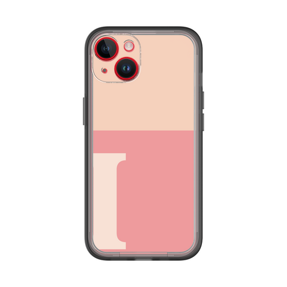 Slim Protection Premium Case［ オリジナル - initial two tone - I pink ］
