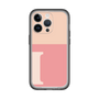 Slim Protection Premium Case［ オリジナル - initial two tone - I pink ］