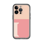 Slim Protection Premium Case［ オリジナル - initial two tone - I pink ］