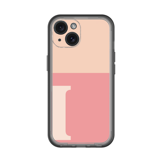 Slim Protection Premium Case［ オリジナル - initial two tone - I pink ］