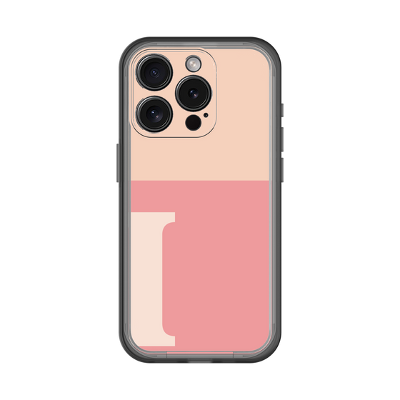 Slim Protection Premium Case［ オリジナル - initial two tone - I pink ］