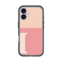 Slim Protection Premium Case［ オリジナル - initial two tone - I pink ］