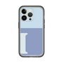 Slim Protection Premium Case［ オリジナル - initial two tone - I blue ］