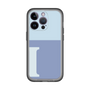 Slim Protection Premium Case［ オリジナル - initial two tone - I blue ］