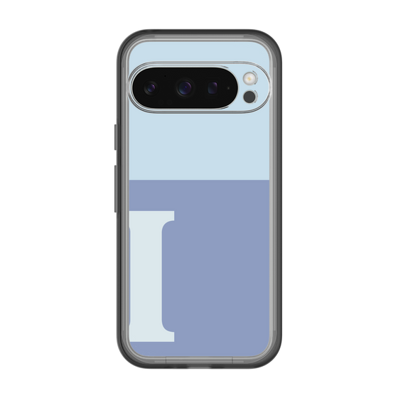 Slim Protection Premium Case［ オリジナル - initial two tone - I blue ］