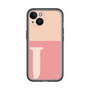 Slim Protection Premium Case［ オリジナル - initial two tone - J pink ］