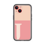 Slim Protection Premium Case［ オリジナル - initial two tone - J pink ］