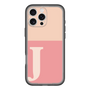 Slim Protection Premium Case［ オリジナル - initial two tone - J pink ］