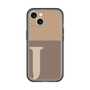 Slim Protection Premium Case［ オリジナル - initial two tone - J brown ］