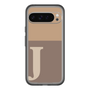 Slim Protection Premium Case［ オリジナル - initial two tone - J brown ］