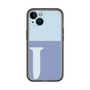 Slim Protection Premium Case［ オリジナル - initial two tone - J blue ］