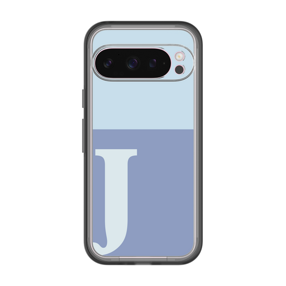 Slim Protection Premium Case［ オリジナル - initial two tone - J blue ］