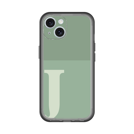 Slim Protection Premium Case［ オリジナル - initial two tone - J green ］