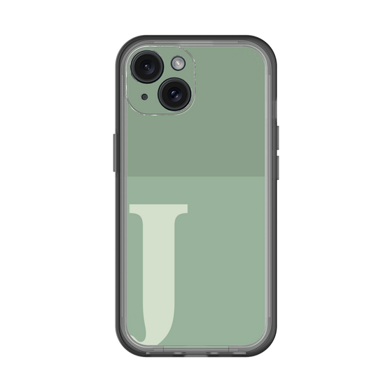 Slim Protection Premium Case［ オリジナル - initial two tone - J green ］