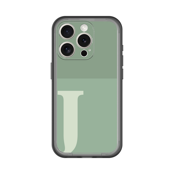 Slim Protection Premium Case［ オリジナル - initial two tone - J green ］