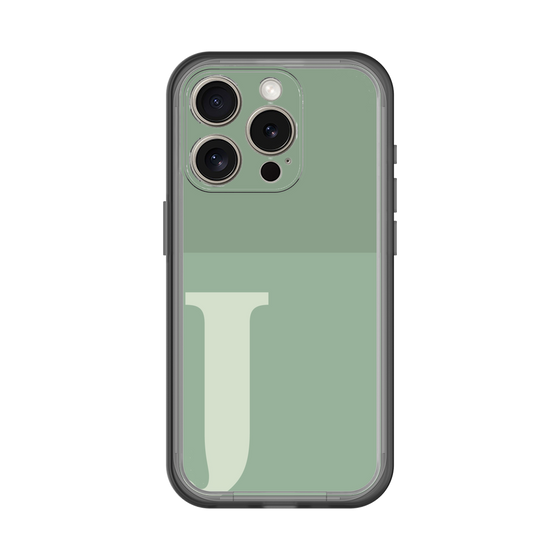 Slim Protection Premium Case［ オリジナル - initial two tone - J green ］