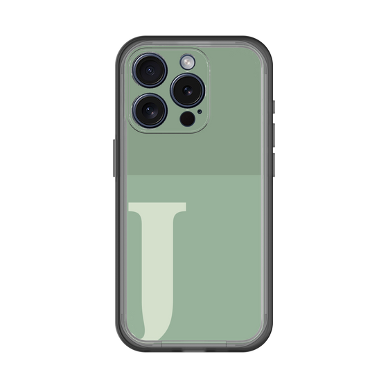 Slim Protection Premium Case［ オリジナル - initial two tone - J green ］