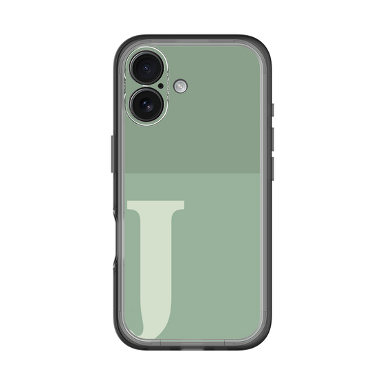 Slim Protection Premium Case［ オリジナル - initial two tone - J green ］