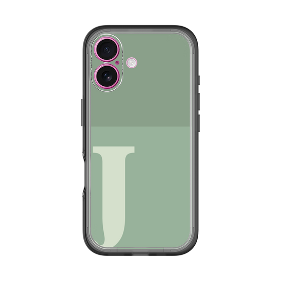 Slim Protection Premium Case［ オリジナル - initial two tone - J green ］